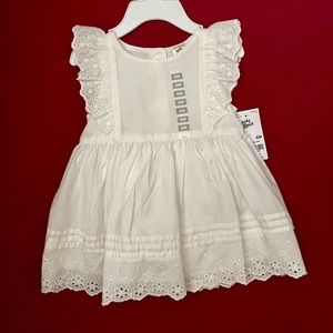 Eyelet dress